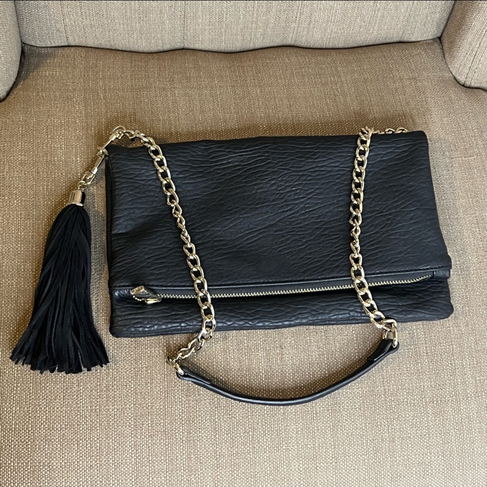 Black and Gold clutch